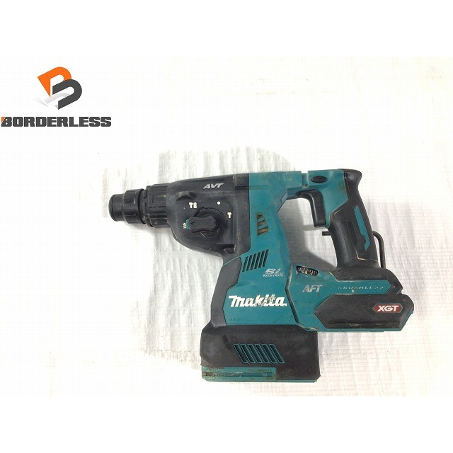 ☆品☆ makita マキタ 40Vmax 充電式ハンマドリルHR001G 本体のみ 電動工具 ハンマードリル 64377