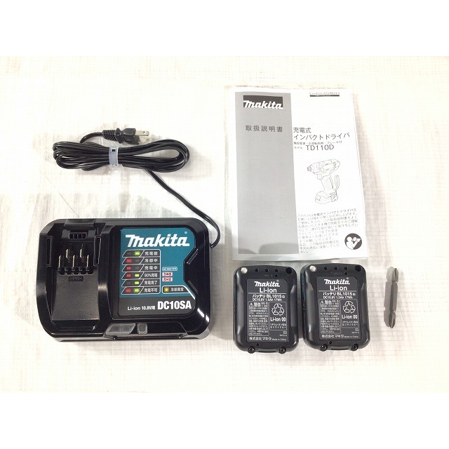 新品 マキタ 充電器 純正 DC10SA 未使用 10.8V スライド 用