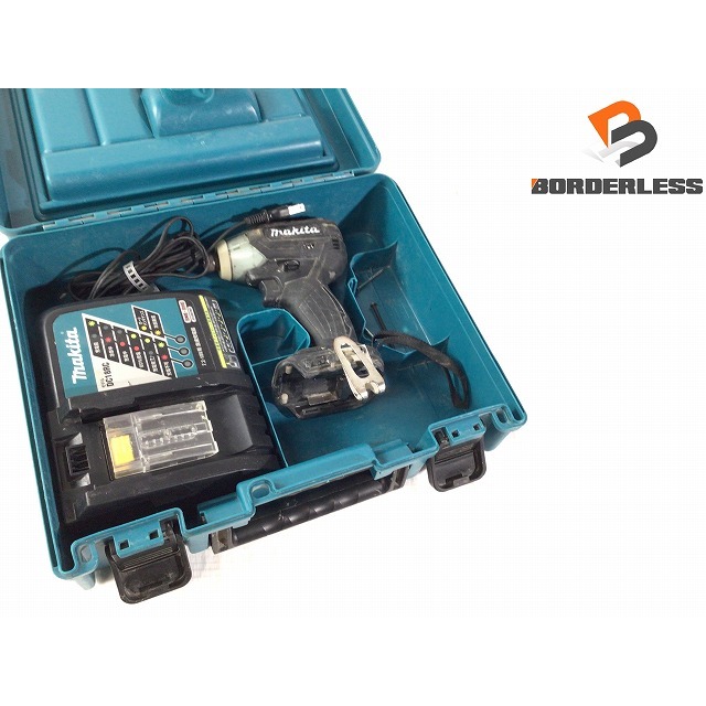 ☆品☆makita マキタ 14.4V 充電式ソフトインパクトドライバ TS131D 充電器(DC18RC) ケース付 64931