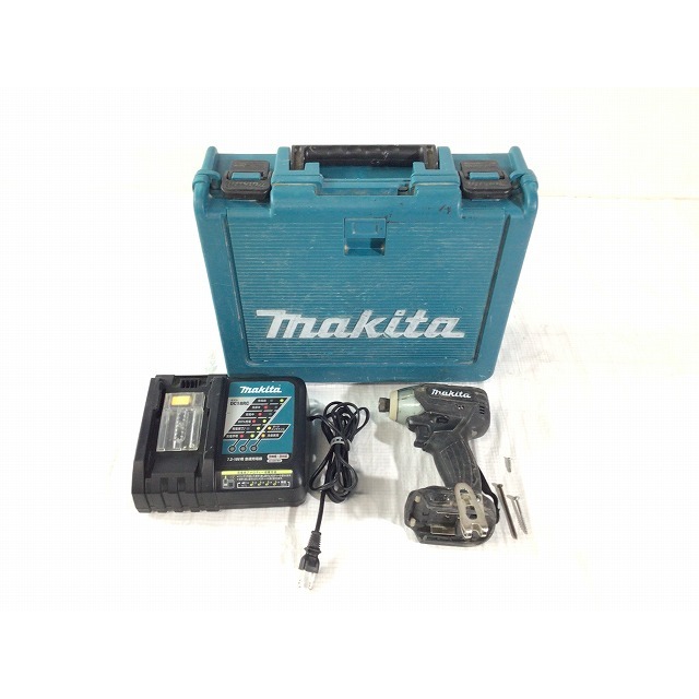 ☆品☆makita マキタ 14.4V 充電式ソフトインパクトドライバ TS131D 充電器(DC18RC) ケース付 64931