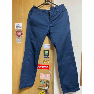 ディッキーズ(Dickies)のディッキーズチノパン　ネイビー２８インチ(チノパン)