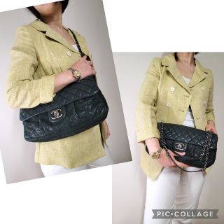 シャネル バッグ(グレー/灰色系)の通販 1,000点以上 | CHANELの シャネル バッグ(グレー/灰色系)の通販 1,000点以上 | CHANELの