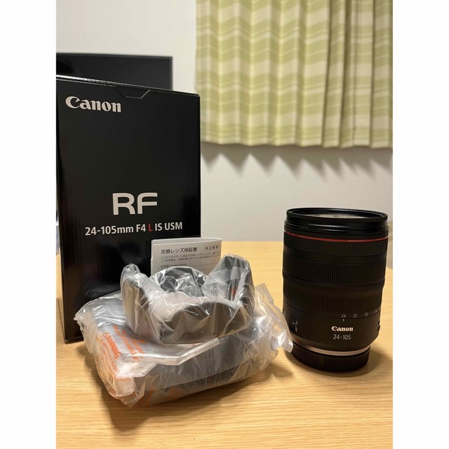 Canon(キヤノン)の【期間限定値下げ】【ほぼ未使用】RF24-105mm F/4L IS USM スマホ/家電/カメラのカメラ(レンズ(ズーム))の商品写真