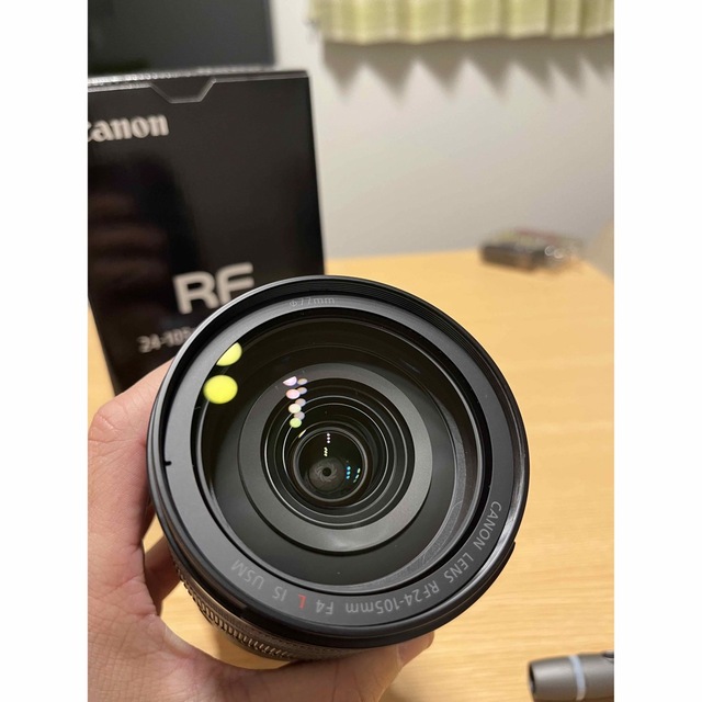 Canon(キヤノン)の【期間限定値下げ】【ほぼ未使用】RF24-105mm F/4L IS USM スマホ/家電/カメラのカメラ(レンズ(ズーム))の商品写真