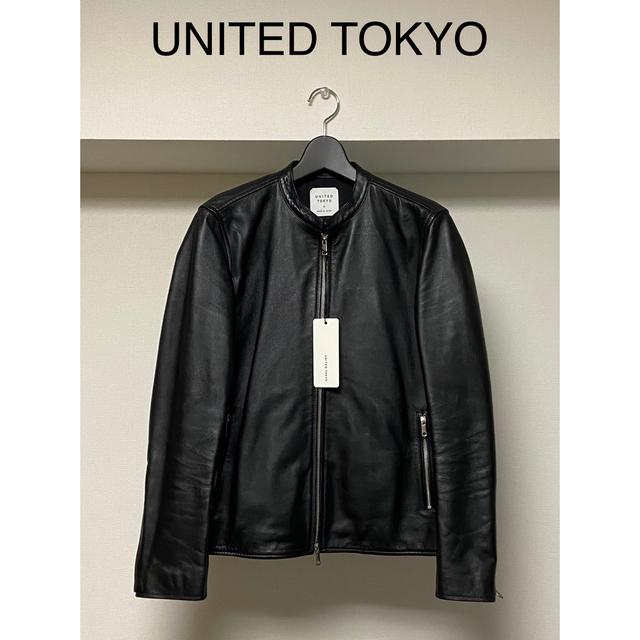 再値下げ】UNITED TOKYO シングルライダースジャケット【タグ付き