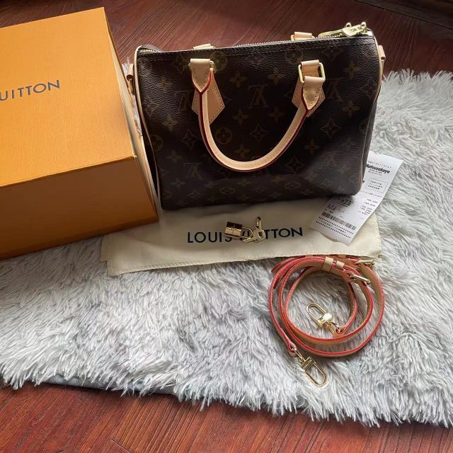 人気の新作 LOUIS スピーディ25 ルイヴィトンモノグラム louisvuitton