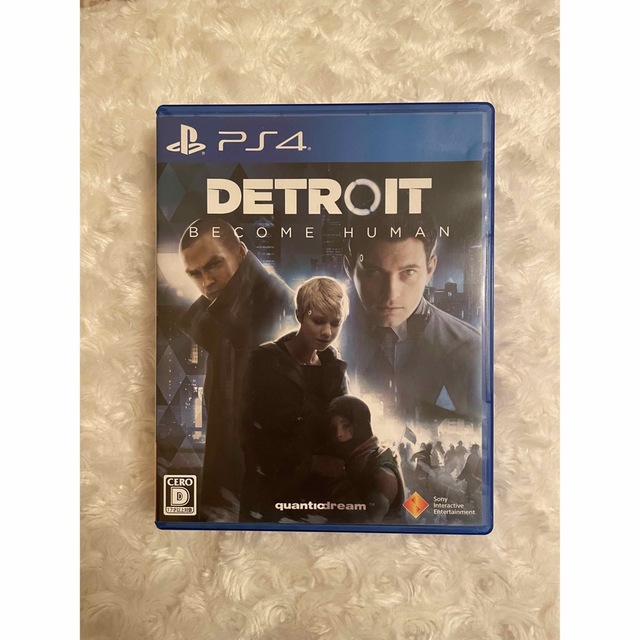 PlayStation4(プレイステーション4)のDetroit  Become Human デトロイトビカムヒューマン PS4 エンタメ/ホビーのゲームソフト/ゲーム機本体(家庭用ゲームソフト)の商品写真