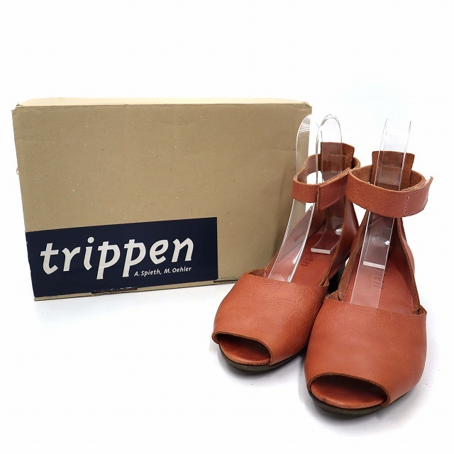 trippen(トリッペン)のトリッペン trippen PUMPSE WAW ストラップレザーパンプス 39 レディースの靴/シューズ(ハイヒール/パンプス)の商品写真