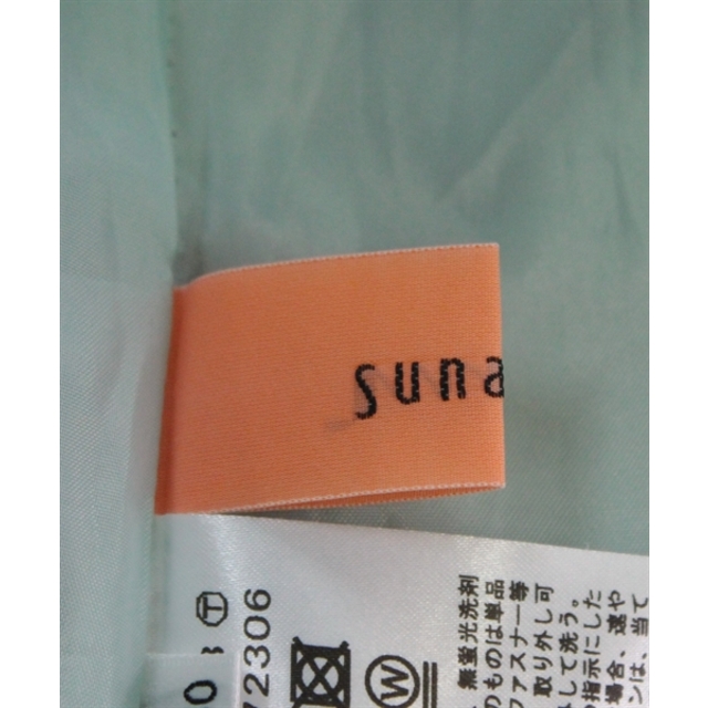 SunaUna(スーナウーナ)のSunaUna スーナウーナ ひざ丈スカート 40(M位) 緑系 【古着】【中古】 レディースのスカート(ひざ丈スカート)の商品写真
