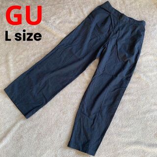 ジーユー(GU)のGU カジュアルパンツ ブラック 黒 (カジュアルパンツ)