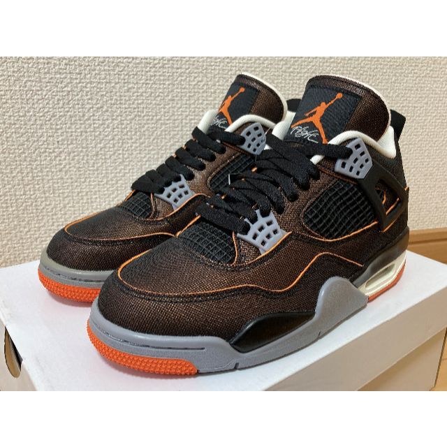 NIKE WMNS AIR JORDAN 4 STARFISH 23.5cm | フリマアプリ ラクマ