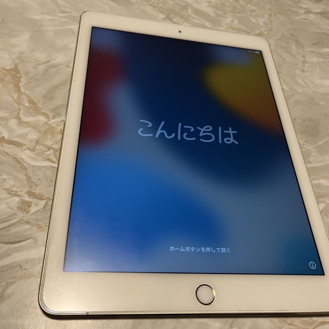 iPad air 2 64GB Wi-Fiモデル　ゴールド○touchID