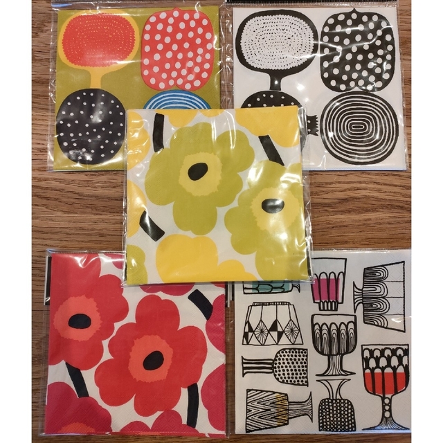 marimekko - marimekko マリメッコ ペーパーナプキン10枚 marimekko - marimekko マリメッコ ペーパーナプキン10枚