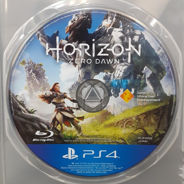 Horizon Zero Dawn　PS4(ディスクのみ) エンタメ/ホビーのゲームソフト/ゲーム機本体(家庭用ゲームソフト)の商品写真