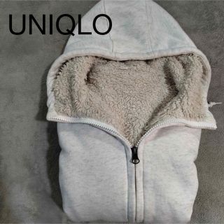 ユニクロ(UNIQLO)のUNIQLO ユニクロ　もこもこ　裏起毛　パーカー　スウェット　ボアスウェット(パーカー)