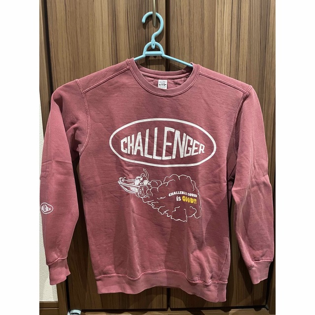 美品 challenger チャレンジャー sweat S 長瀬智也　カバ