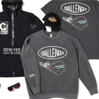 美品 challenger チャレンジャー sweat S 長瀬智也　カバ