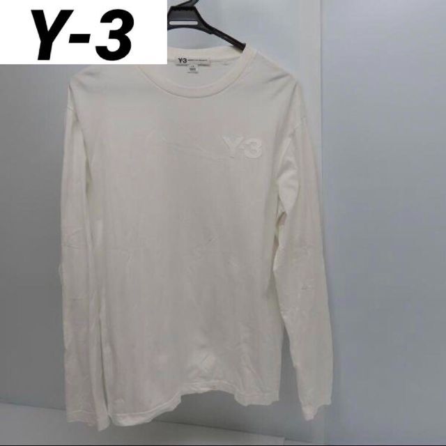 Y-3(ワイスリー) 長袖　Tシャツ　ロンT ロゴ　L