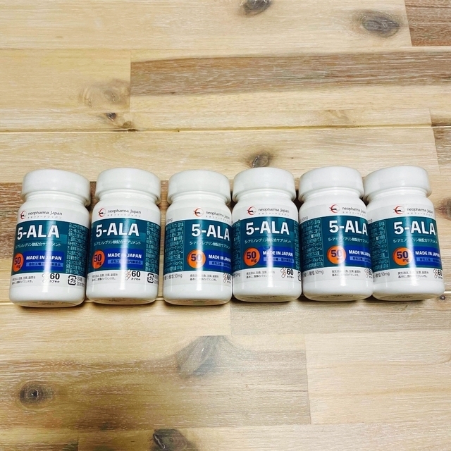 5-ALA 50mg ボトル　6本セット販売 ネオファーマ 4