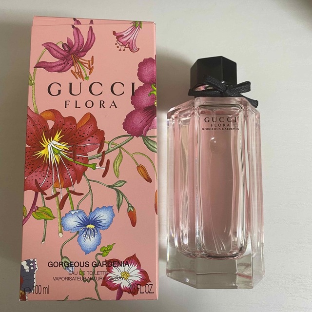 Gucci(グッチ)の【美品】GUCCI FLORA フローラ 7割残り コスメ/美容の香水(香水(女性用))の商品写真