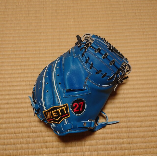 専用品※ ZETT 軟式 キャッチャーミット オーダー 戸柱 モデル
