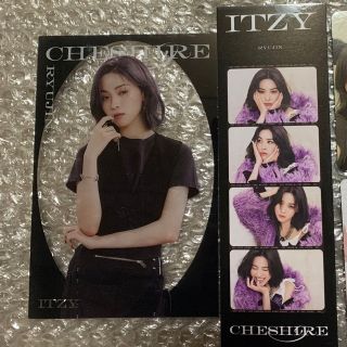 イッチ(ITZY)のitzy cheshire リュジン クリアフォトカード 4カットフィルム(K-POP/アジア)