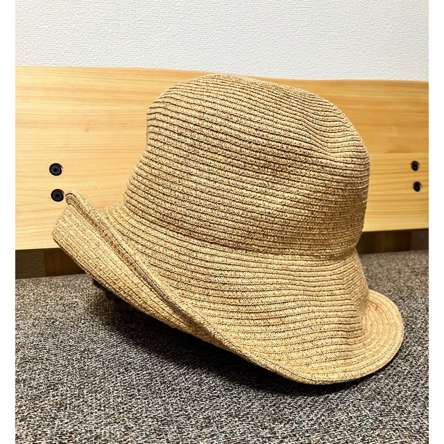 新品タグ付き override✨オーバーライド ストローハット 麦わらカンカン帽