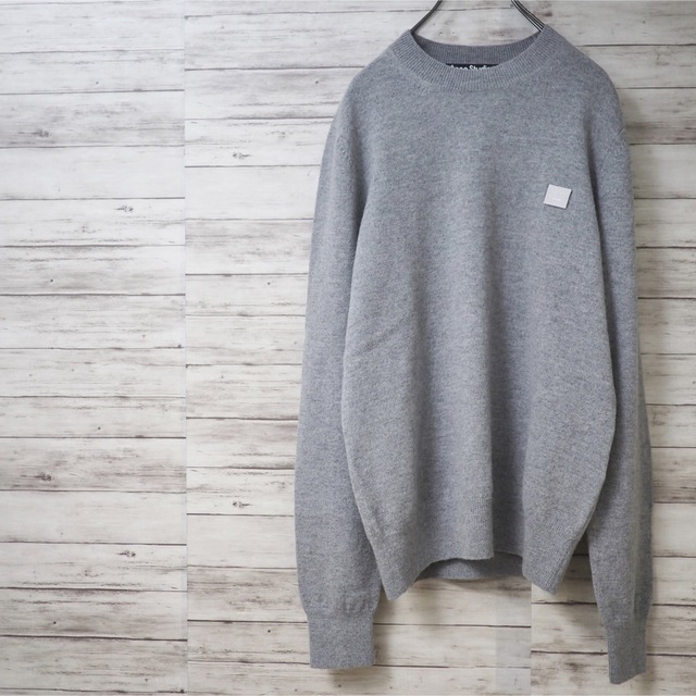 ACNE STUDIOS 20AW Kalon Face Crew Knit