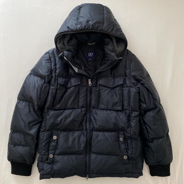 クリスマスファッション GAP レア✨GAP ダウンジャケット ボアフード