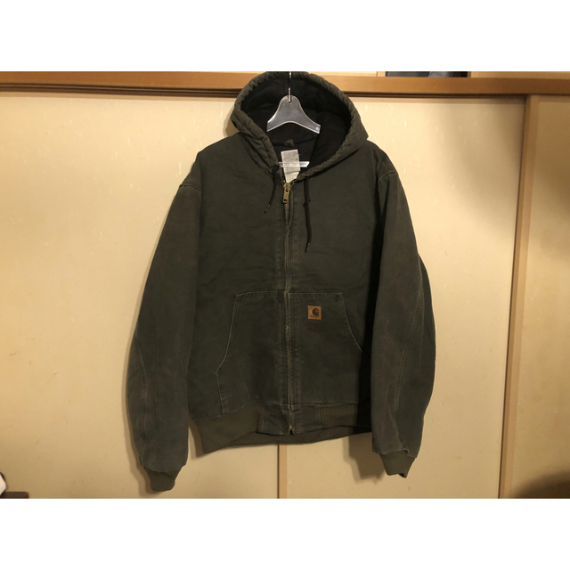 カーハート carhartt コットンダック ジャケットパーカー アメリカ製-