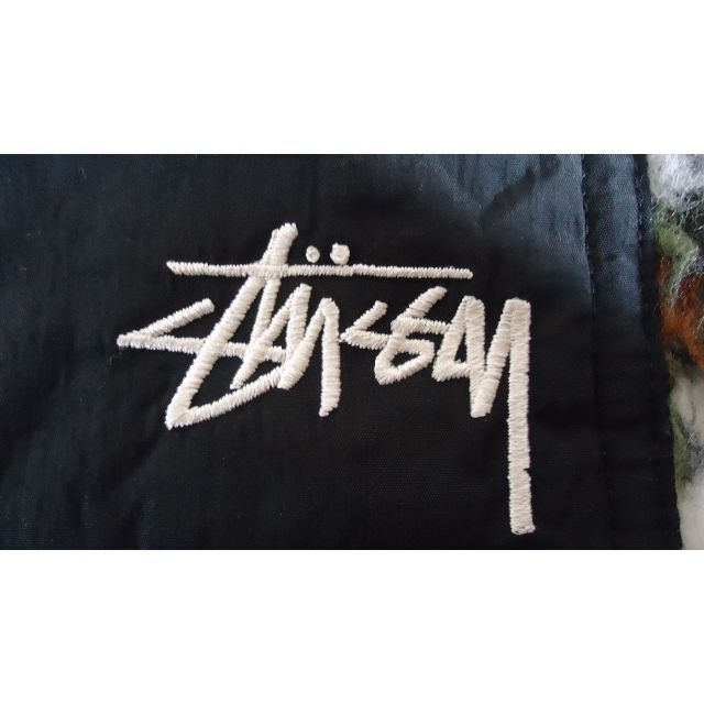 STUSSY(ステューシー)のStussy PATTERN SHERPA JACKET マルチ/黒 L メンズのジャケット/アウター(その他)の商品写真