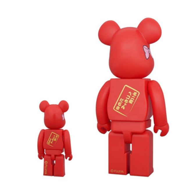 BE＠RBRICK 達磨 ペコちゃん & ポコちゃん 100% & 400%おもちゃ/ぬいぐるみ