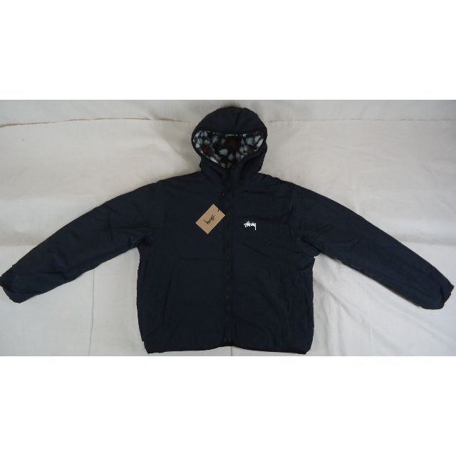 STUSSY(ステューシー)のStussy PATTERN SHERPA JACKET マルチ/黒 XL メンズのジャケット/アウター(その他)の商品写真