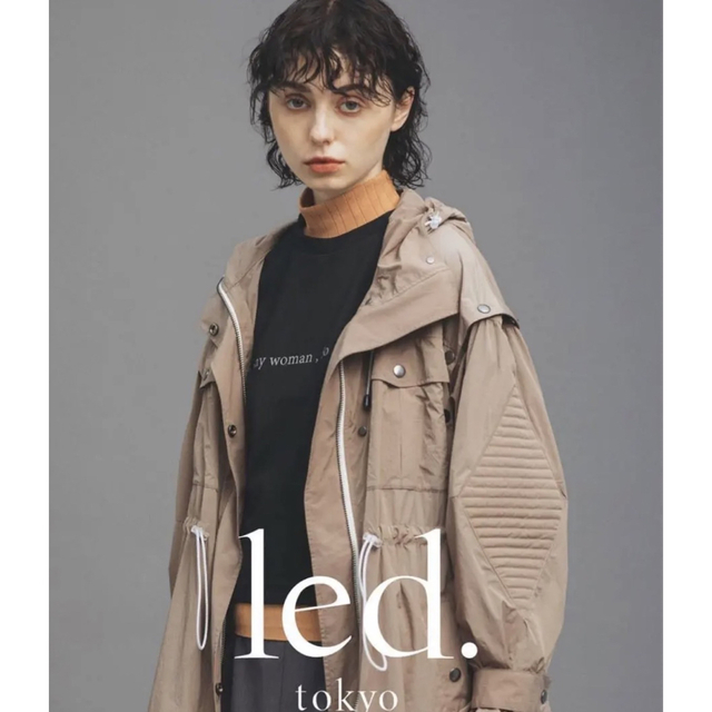 出産祝いジャケット/アウターled tokyo nylon track 3way long coat