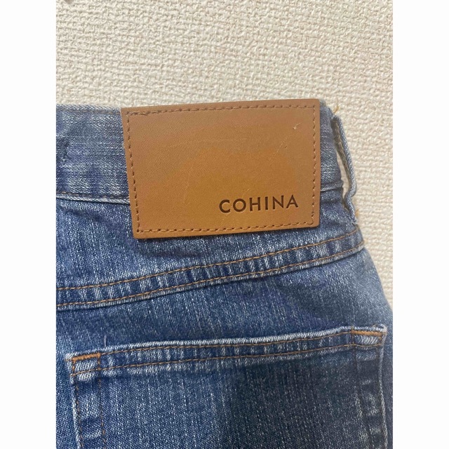 COHINA(コヒナ)のcohina クロップドフレアデニム　 レディースのパンツ(クロップドパンツ)の商品写真