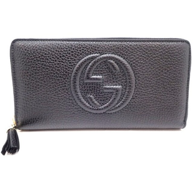 上品な Gucci - GUCCI ファスナー長財布 598187A7MOG1000 レディース