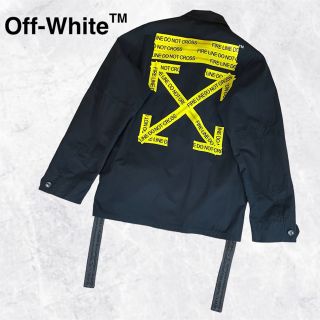 【希少】OFF-WHITE 18SS FireTape Field Jacket