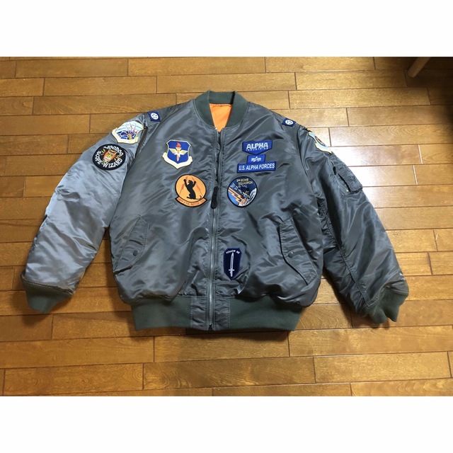 ALPHA INDUSTRIES MA-1 トップガン　フライトジャケット