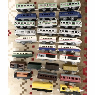 タカラトミー(Takara Tomy)のジャンク品　プラレールの電車セット(電車のおもちゃ/車)