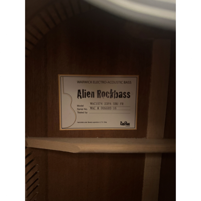 【コスモ様専用】Warwick ワーウィック ALIEN Rockbass 4弦 楽器のベース(エレキベース)の商品写真