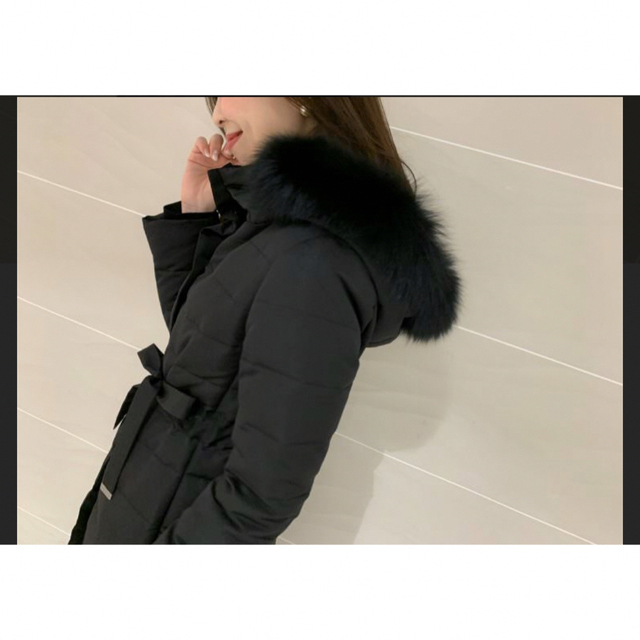 M-premieBLACK ロングダウンコート - electrabd.com