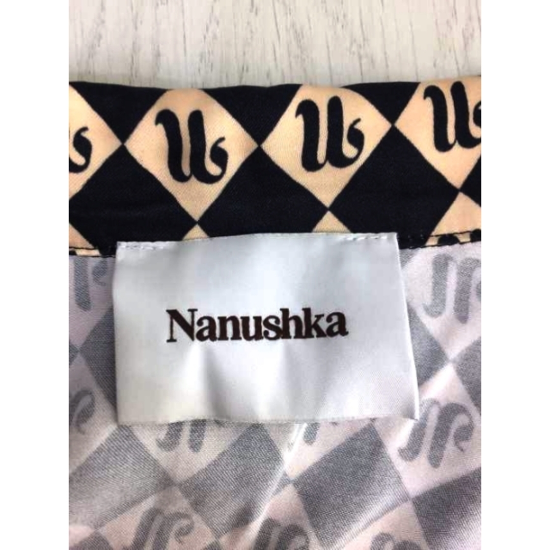 nanushka(ナヌーシュカ) ロゴ開襟シャツ メンズ トップス 2