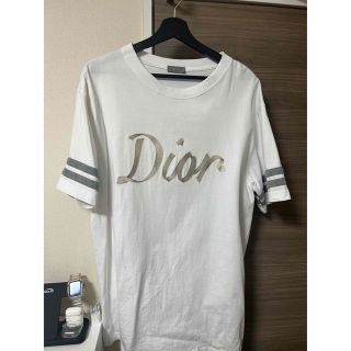 Dior - 極美品 DIOR ディオール 22SS コットン ロゴデザイン Tシャツの
