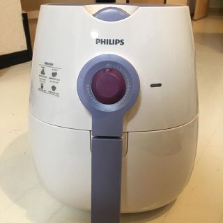 フィリップス(PHILIPS)の【最終値下げ】送料込み！♡PHILIPS ノンフライヤー 白(調理機器)