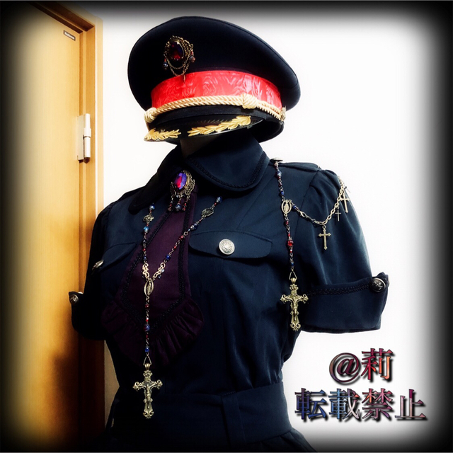 ATELIER BOZ - 数量限定 -Michael-軍帽 ポリスハット カスタム軍帽