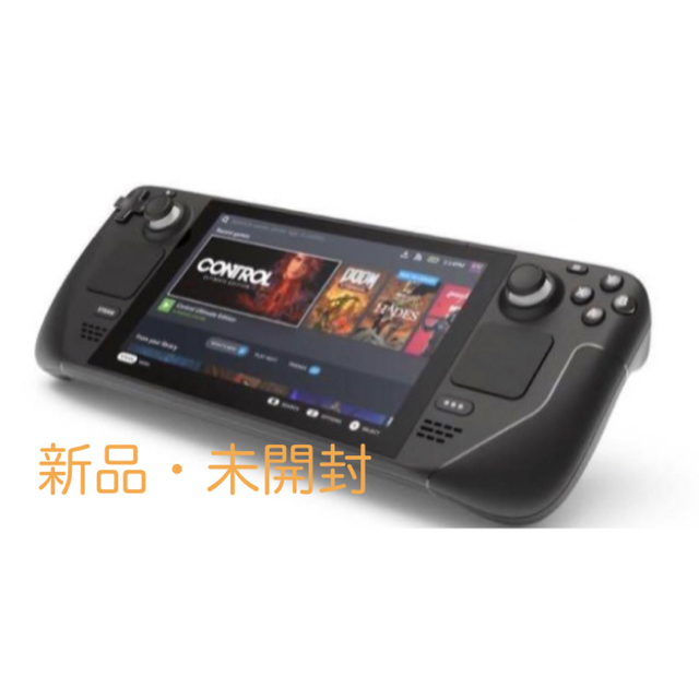 steam deck 512GBモデル、純正ドック付き