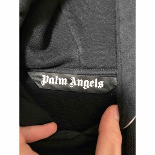 PALM ANGELS - palm angels フロント アーチロゴ パーカー Lサイズ