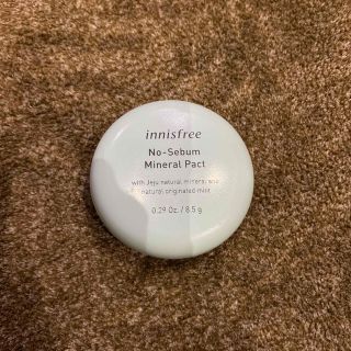 イニスフリー(Innisfree)のイニスフリー innisfree ノーセバム ミネラルパクト フェイスパウダー(フェイスパウダー)