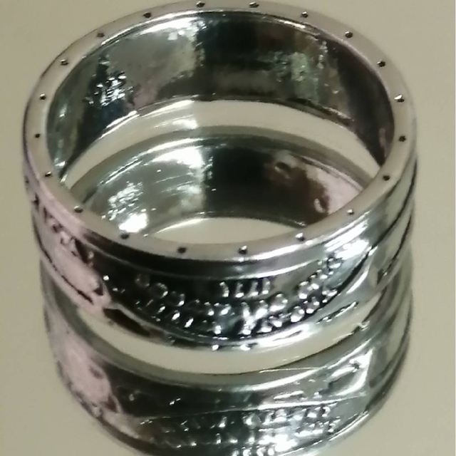 【SALE】リング メンズ シルバー オオカミ ウルフ 指輪 21号 メンズのアクセサリー(リング(指輪))の商品写真
