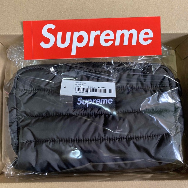 Supreme Puffer Side Bag Black